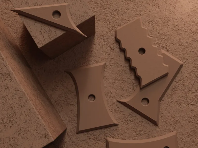 Ceramic Rib Tool Set