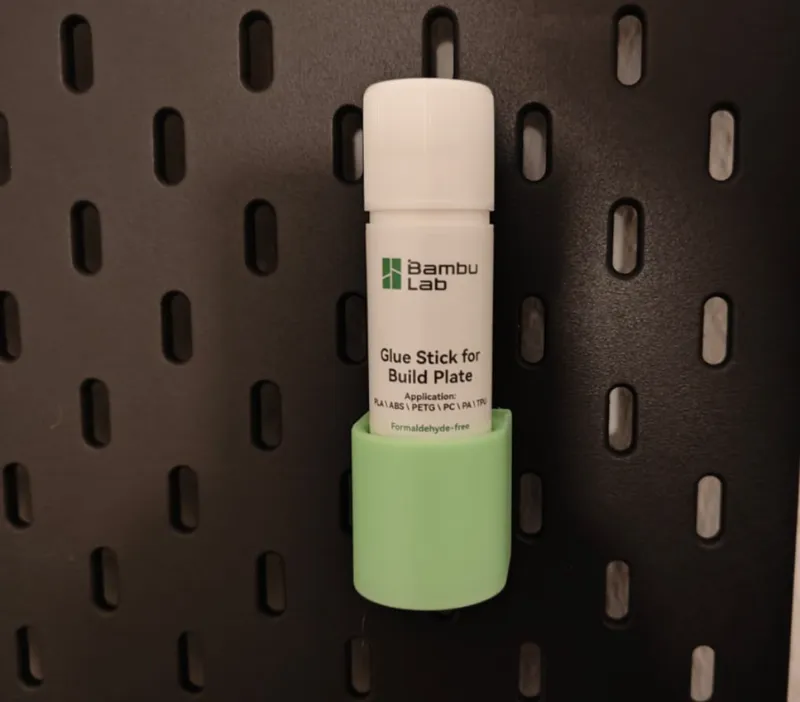 Glustick holder and Skadis adapter 
