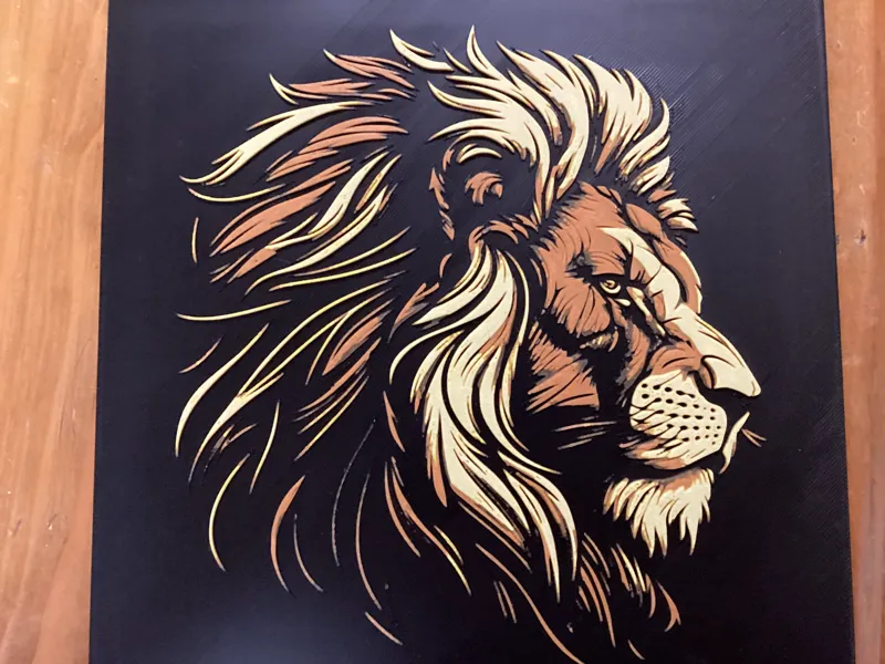 Lion hueforge