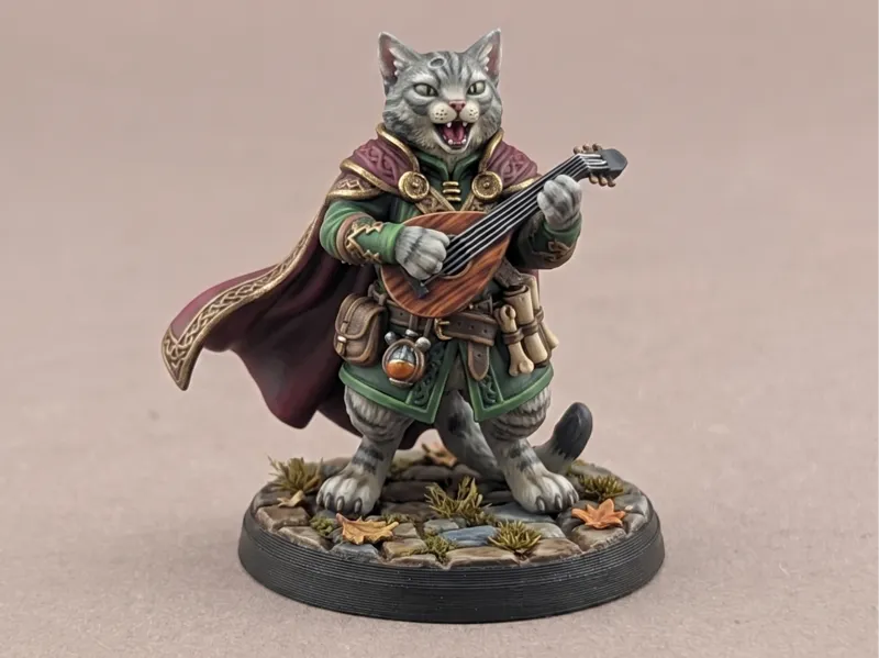 Armored Bard Cat