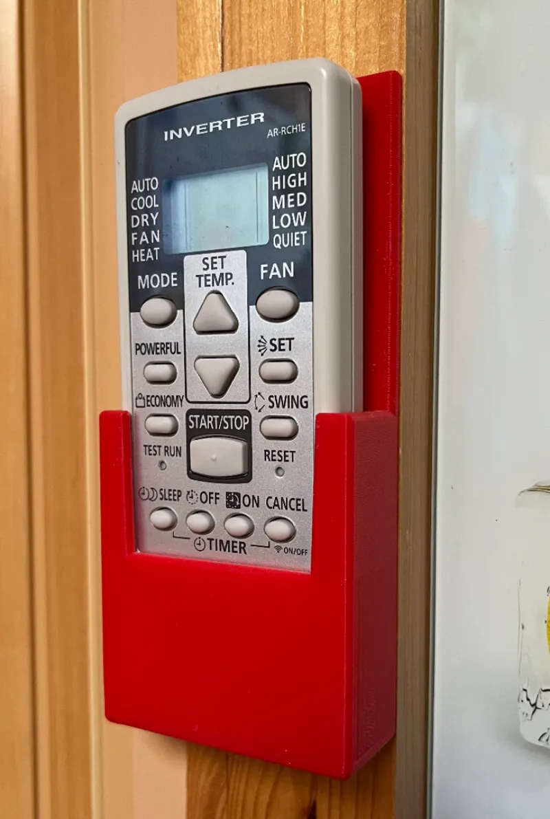 Wall mount for Fujitsu AC remote