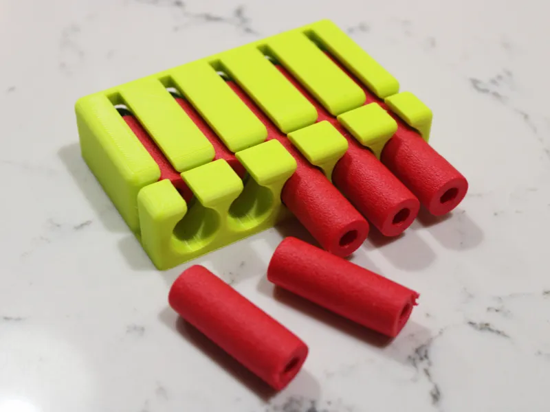 Nerf Dart Cutter, Full length to 36mm.