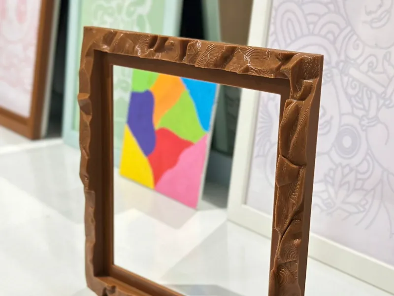 PHOTO FRAME - ROCK SURFACE - 200X200 3 HOURE PRINT