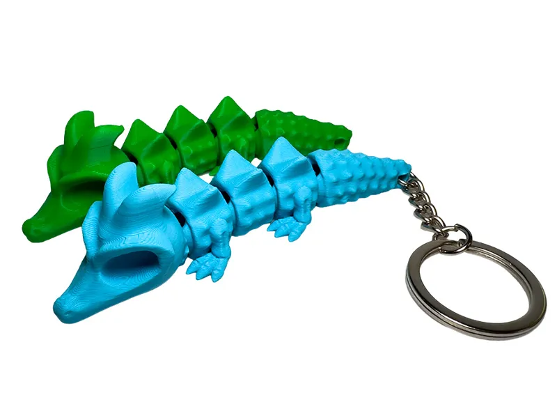 Flexi Dragon – Articulated Dragon Keychain