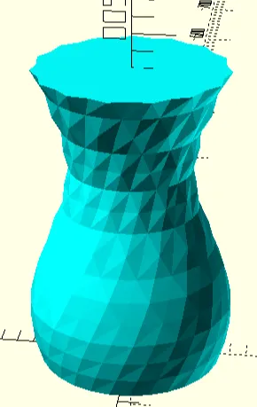 Low Poly Vase