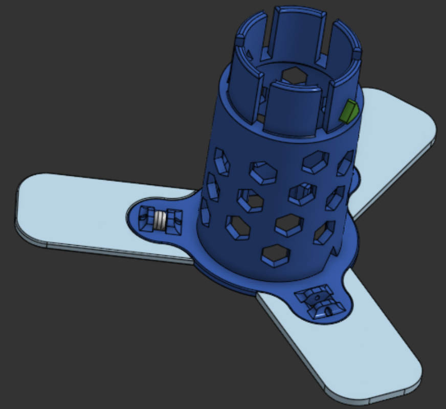 Miniatura 2 do modelo 3D 拓竹料盘存储盒通用堆叠