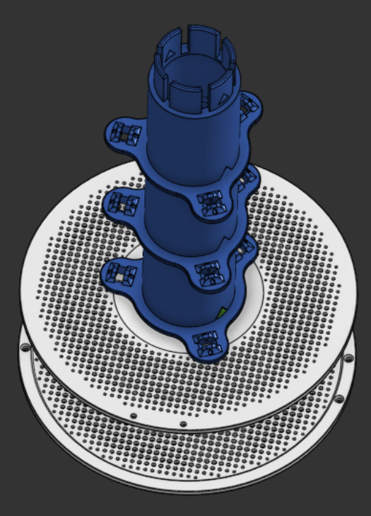 Miniatura 1 do modelo 3D 拓竹料盘存储盒通用堆叠