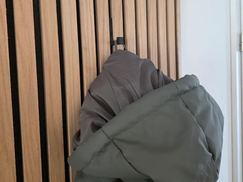 Kleiderharken für Akustikpaneele 