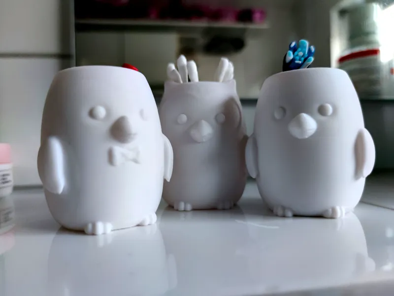 Friendly Flock of Birds for Q-Tips or other