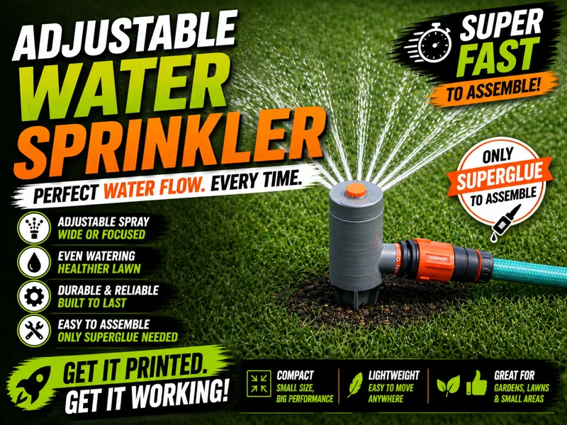 Ajustable Water Sprinkler V2 MINI