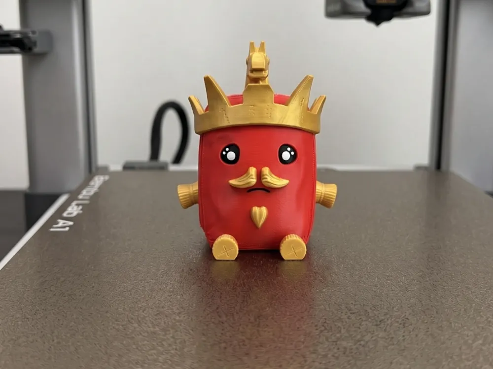 Adorno temático: Fortnite Crown Sprite/ Kronen Geist. Referencia del modelo original.