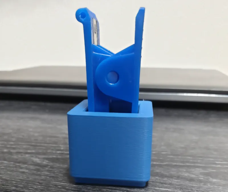 Gridfinity PTFE Tube Cutter Holder