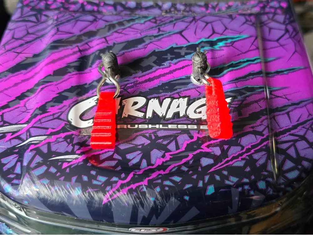 RC CAR BODY SHELL CLIP PULL TABS - Free 3D Print Model - MakerWorld