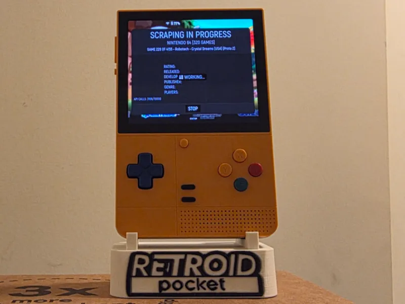 Retroid Pocket Classic Stand