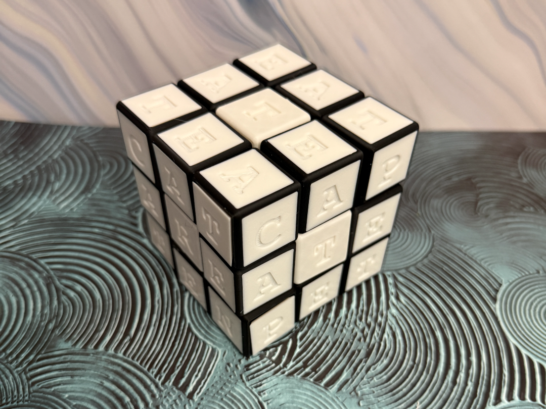 Word Puzzle Rubik's Cube