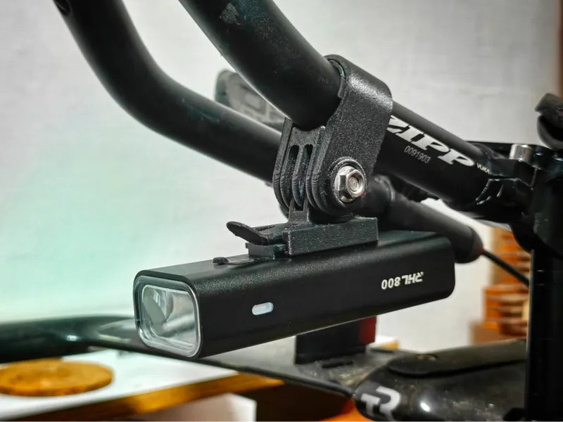 ROCKBROS BIKE FRONT LIGHT GOPRO ADAPTER