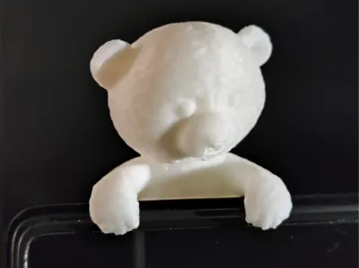 Cute Bear Laptop Monitor Buddy