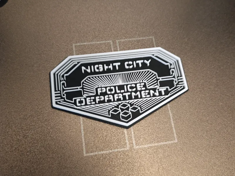 Cyberpunk 2077 NCPD Police Department HUD Emblem
