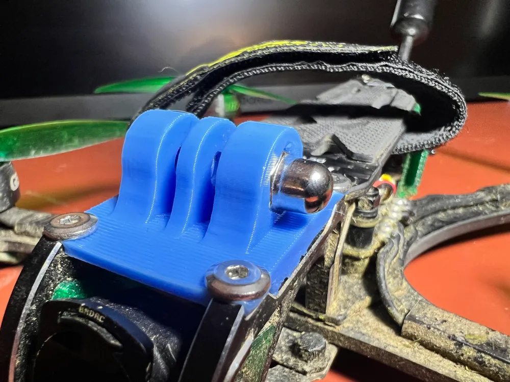 GoPro Mount for GEPRC Mark 5 - reinforced by Mr Printer - MakerWorld