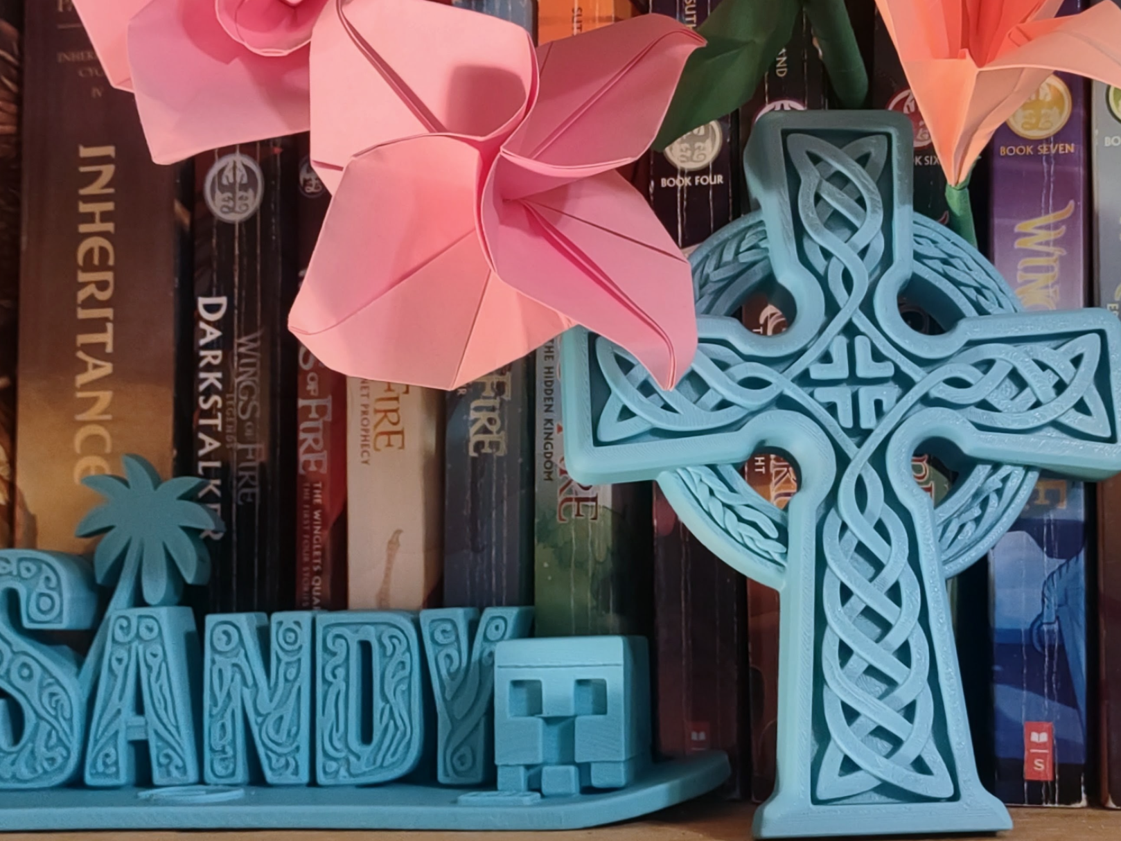 Intricate Celtic Cross - No Supports Needed