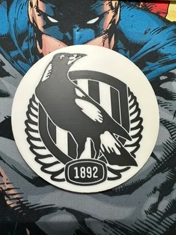 Collingwood Logo Coaster