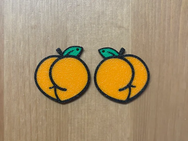 Peach Earrings