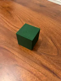 Sphère low poly — le cube — photo 3