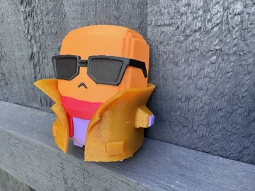 Accesorio para impresora 3D: Fortnite Joneys Sprite — vista de referencia 3