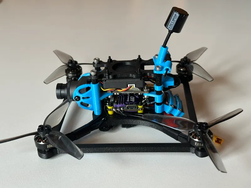 CA35-Night – 3.5” 3D-Printable FPV Drone Frame