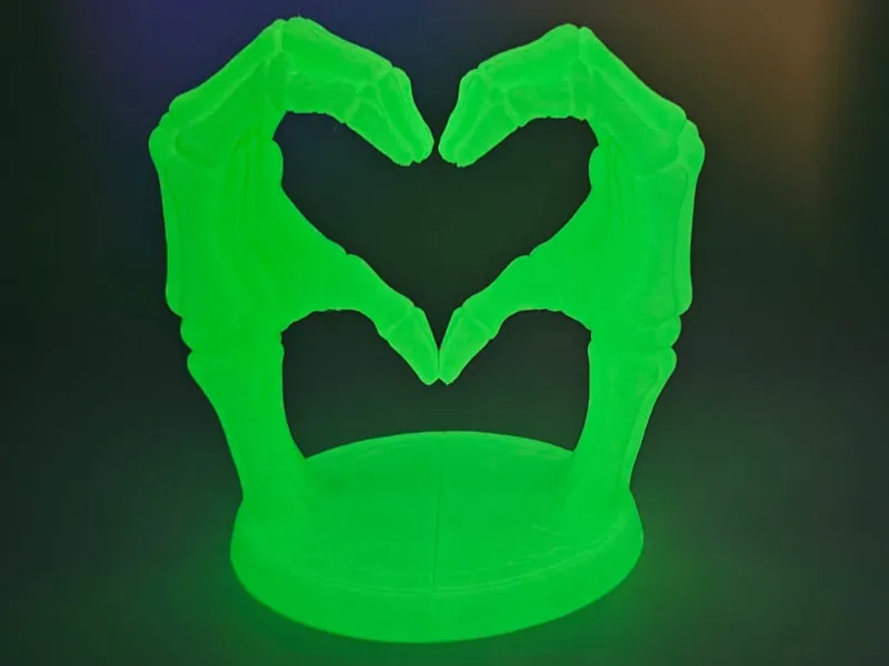 Skeleton Heart Hands 
