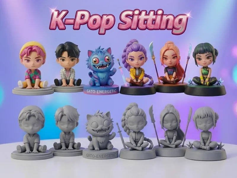 SENTADITOS K POP