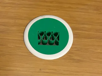 desk cable grommet 桌面充电线整理