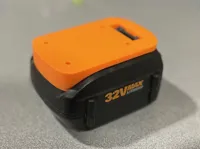 Support pour batterie Worx 32V — photo 2