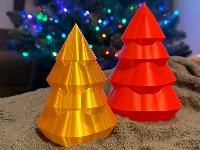 Christmas Tree - Modern Geometric 