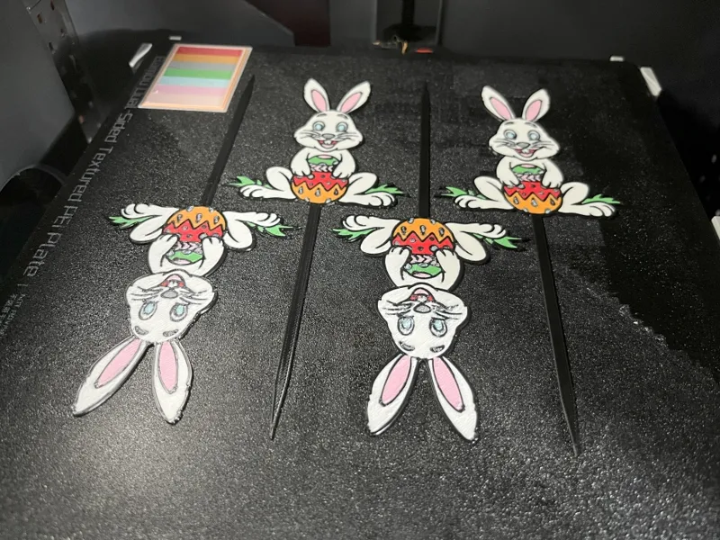 Easter bunny flower