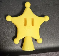 Cimier de sapin Grand Étoile Mario — photo 2
