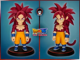 Goku Daima super saiyan 4 fanart
