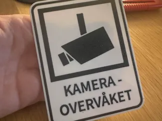 Kameraovervåket
