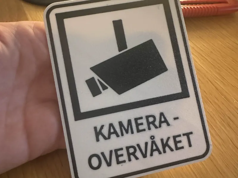 Kameraovervåket