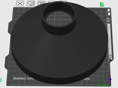 5-Gallon Water Jug 3D Filament Purge Funnel