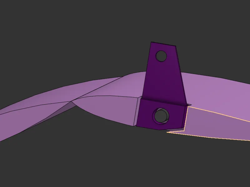 Foam Servo Horn Glueless