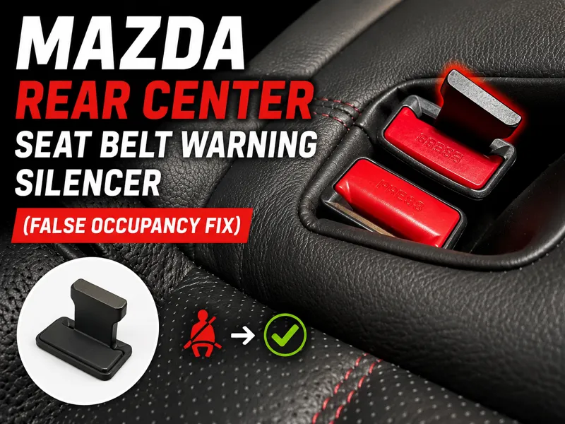 Mazda Center Seat Silencer (False Occupancy Fix)