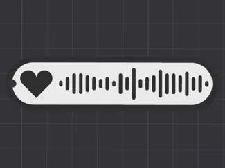 Sailor Song - Matching Spotify Keychain