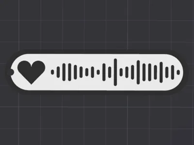 Sailor Song - Matching Spotify Keychain