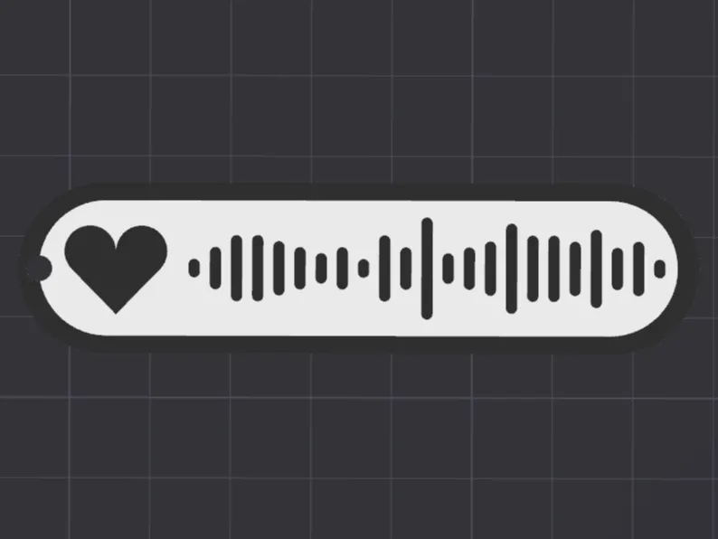 Sailor Song - Matching Spotify Keychain