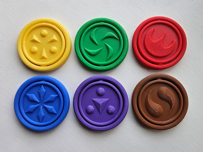 Legend of Zelda - Sage Medallion Fidget Spinners