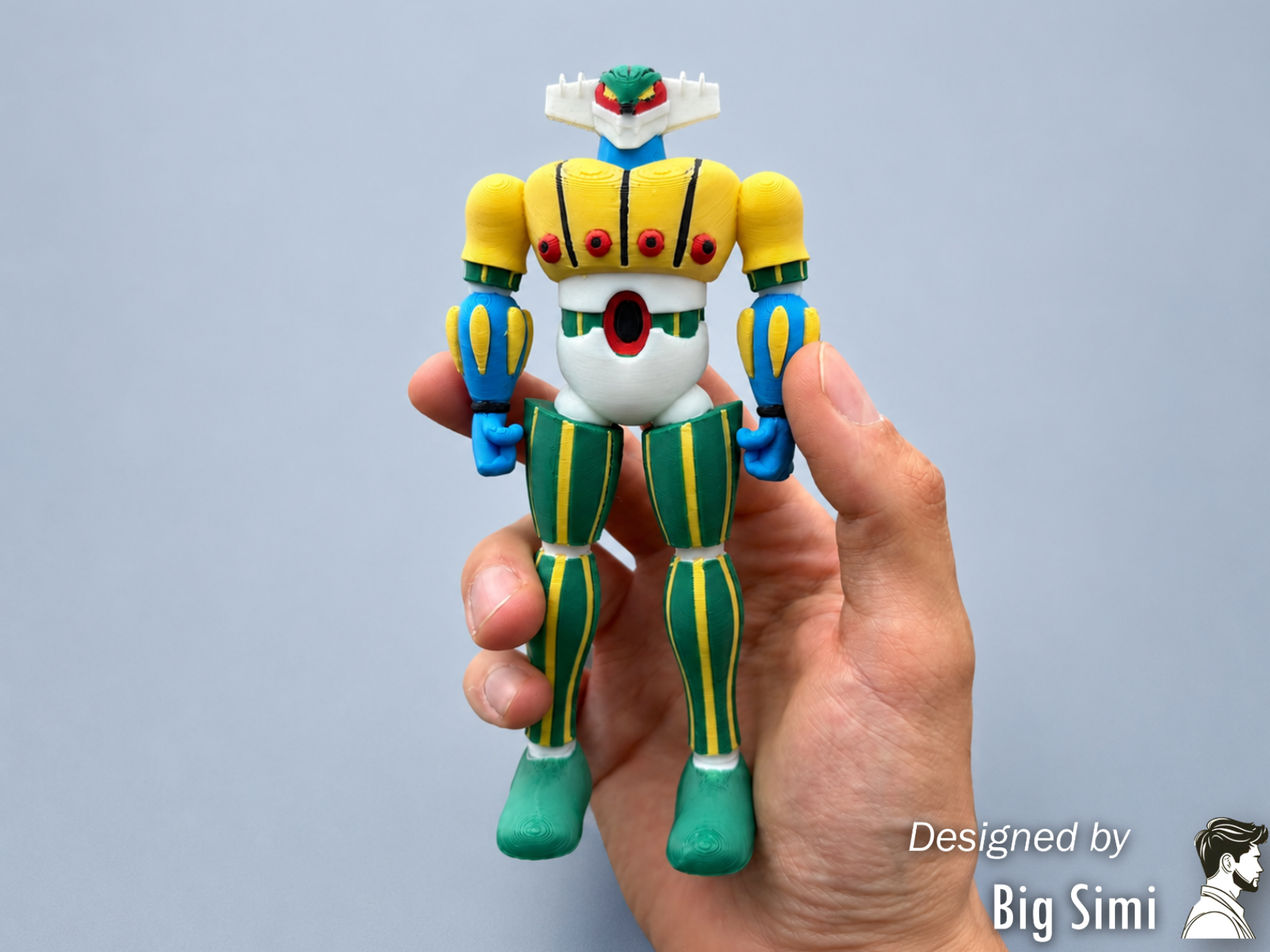 Colored Steel Jeeg 