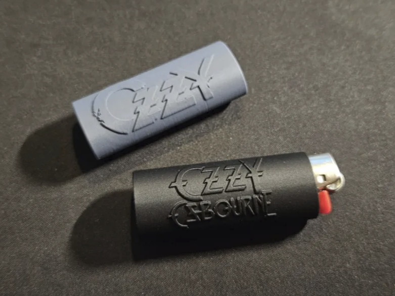 BIC Lighter cases tribute to Ozzy Osbourne