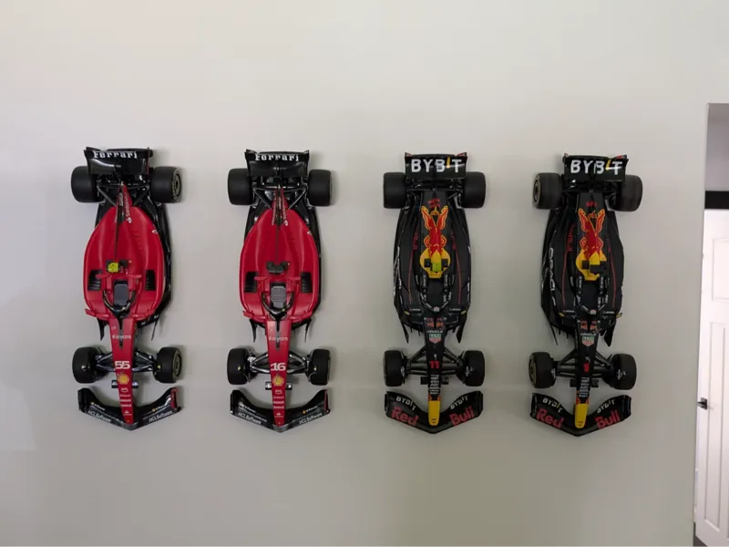 F1 Model Wall Hanger For Miatso 1/10 f1 rc car