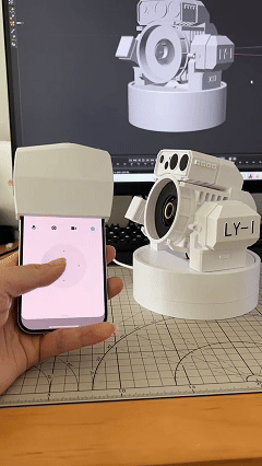 Miniatura 1 do modelo 3D 舰载激光武器LY-1（小米3云台版）摄像机